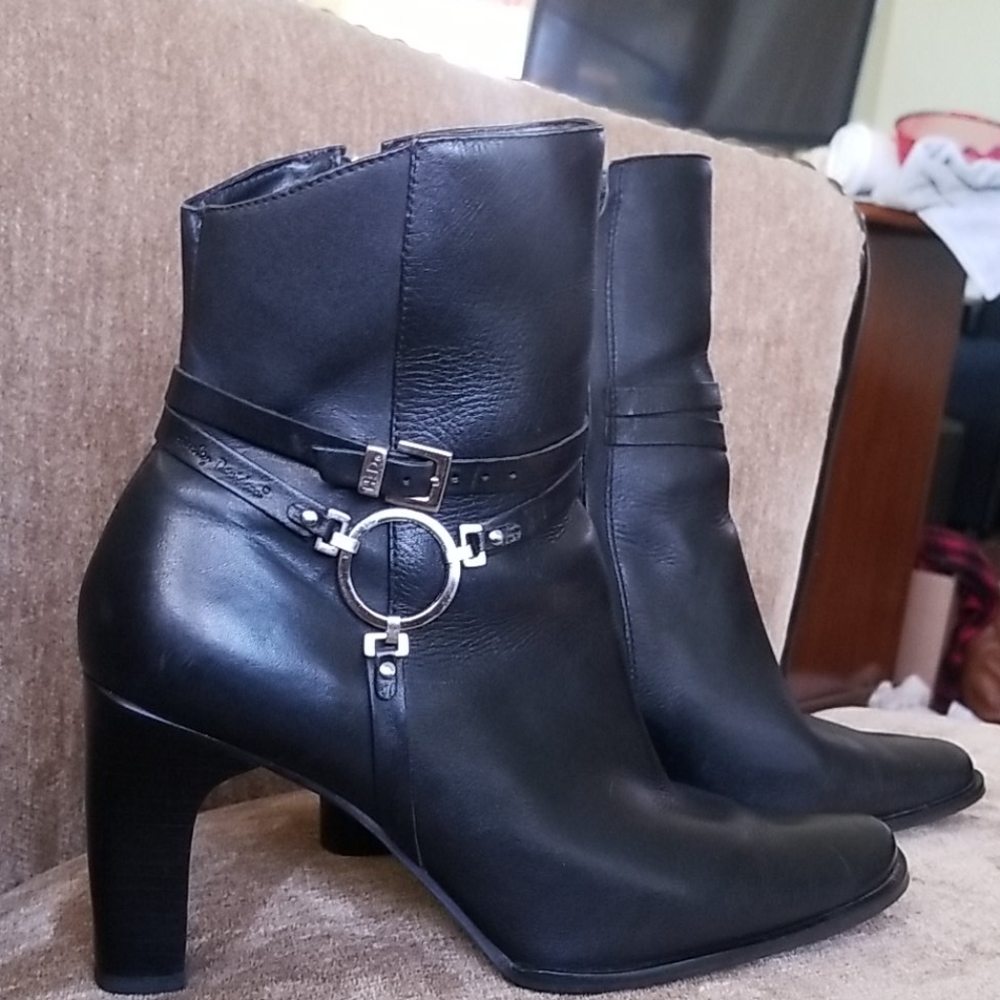 HARLEY DAVIDSON leather boots